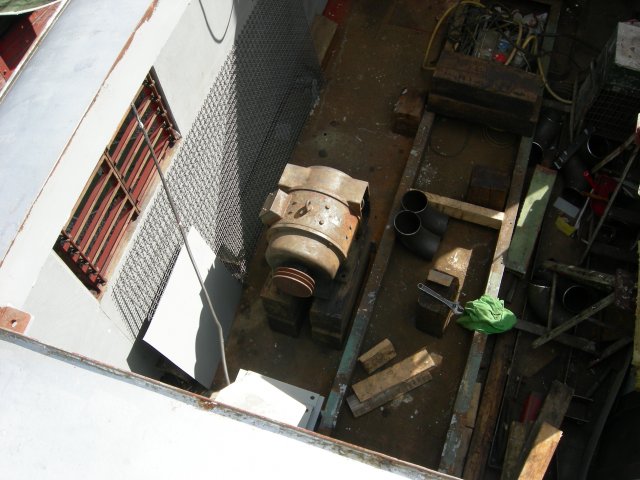 2007-08-18 Magnetiseringsmaskin sedd från taket